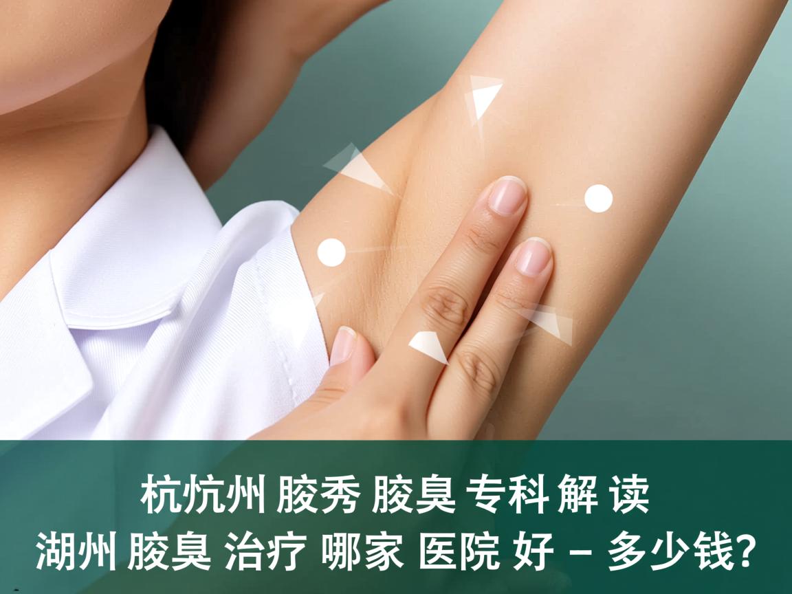 杭州腋秀腋臭专科解读，湖州腋臭治疗哪家医院好，多少钱？