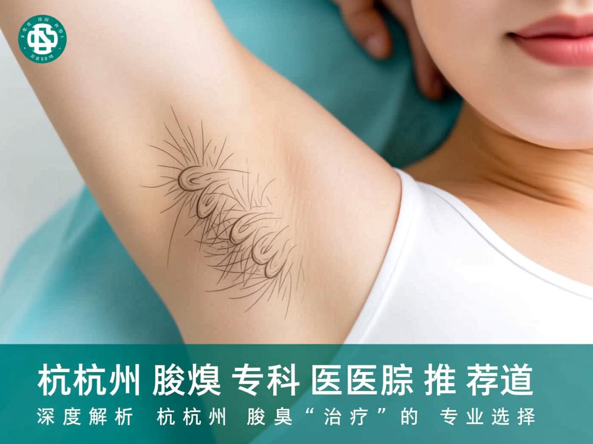 杭州腋臭专科医院推荐，深度解析杭州腋臭治疗的专业选择