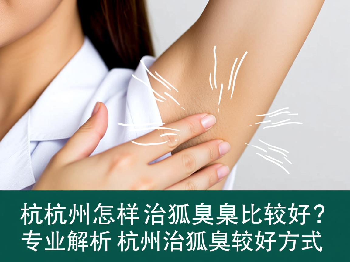 杭州怎样治狐臭比较好？专业解析杭州治狐臭的较好方式