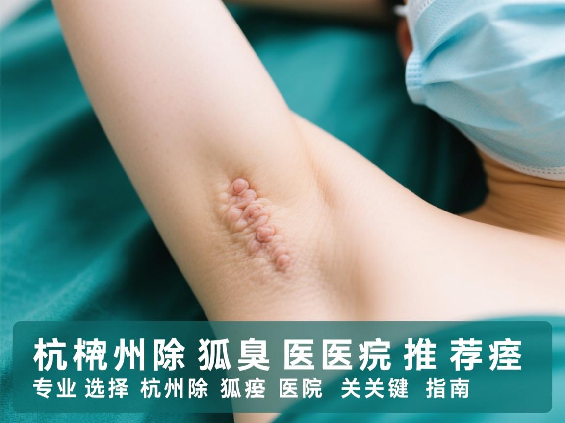 杭州除狐臭医院推荐，专业选择杭州除狐臭医院的关键指南