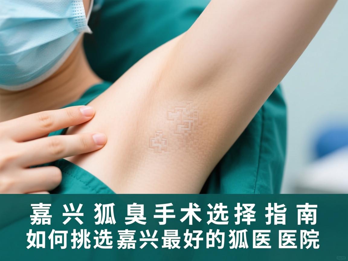 嘉兴狐臭手术选择指南，如何挑选嘉兴最好的狐臭医院
