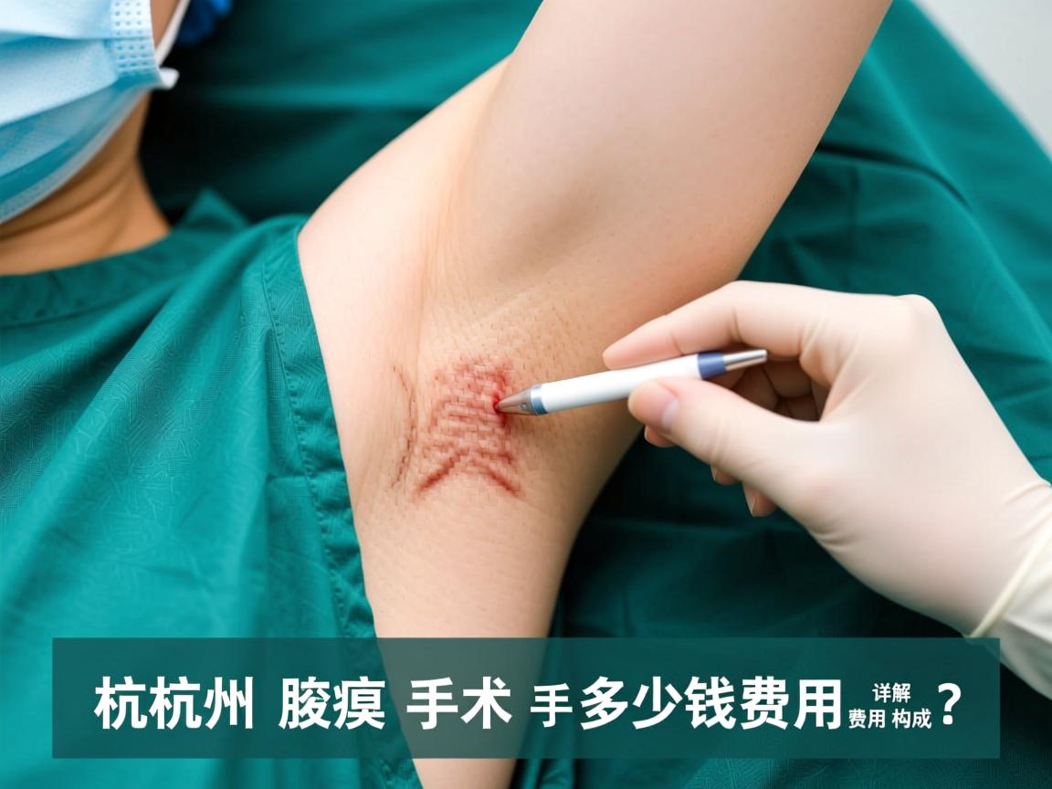 杭州腋臭手术多少钱？详解杭州腋臭手术费用构成