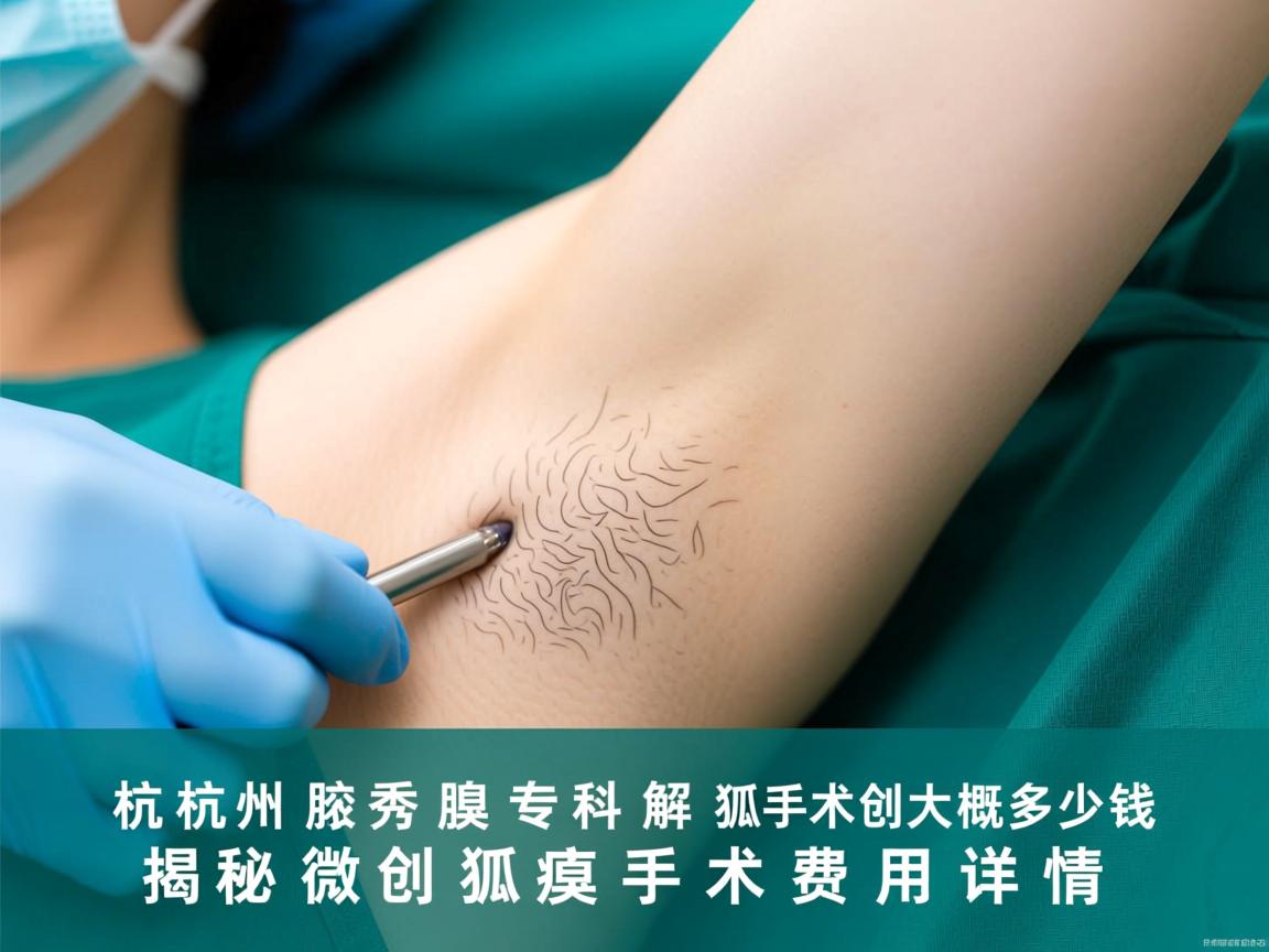 杭州腋秀腋臭专科解析，杭州微创狐臭手术大概多少钱，揭秘微创狐臭手术费用详情