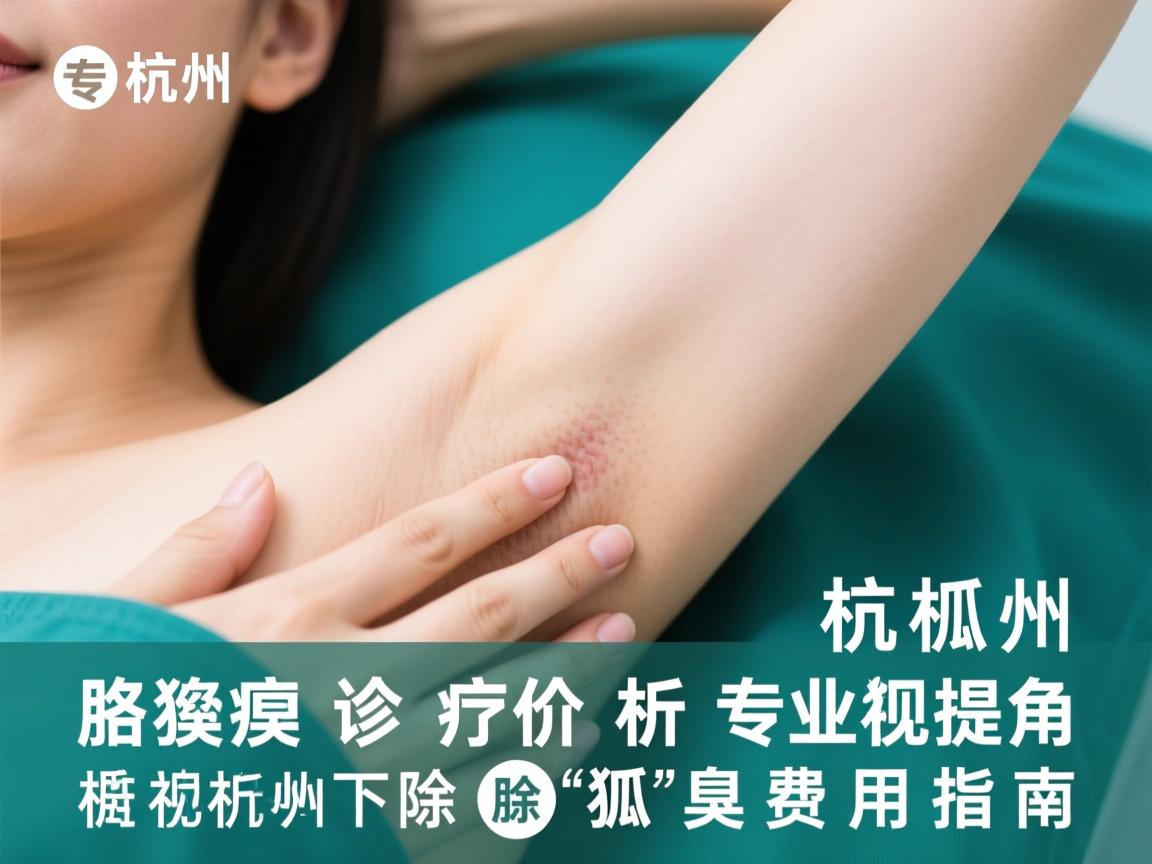 杭州腋臭诊疗价格解析，专业视角下的杭州除狐臭费用指南