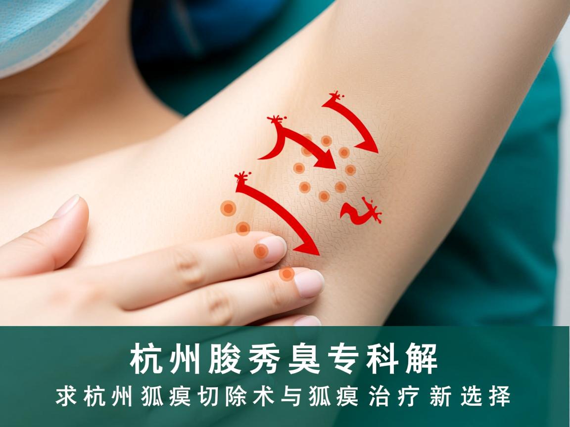 杭州腋秀腋臭专科解析，杭州狐臭切除术与狐臭治疗新选择