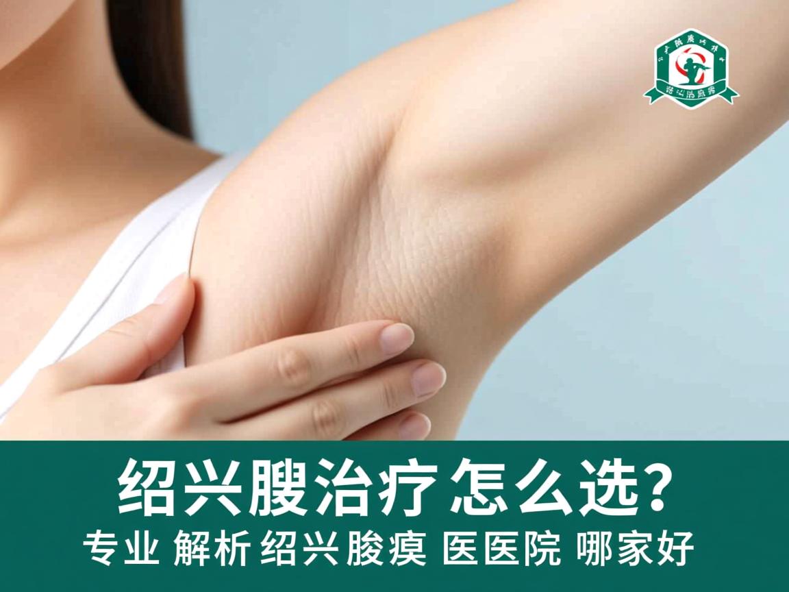 绍兴腋臭治疗怎么选？专业解析绍兴腋臭医院哪家好