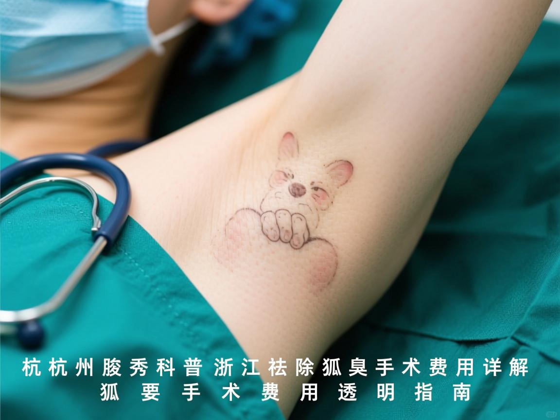 杭州腋秀科普，浙江祛除狐臭手术费用详解，狐臭手术费用透明指南