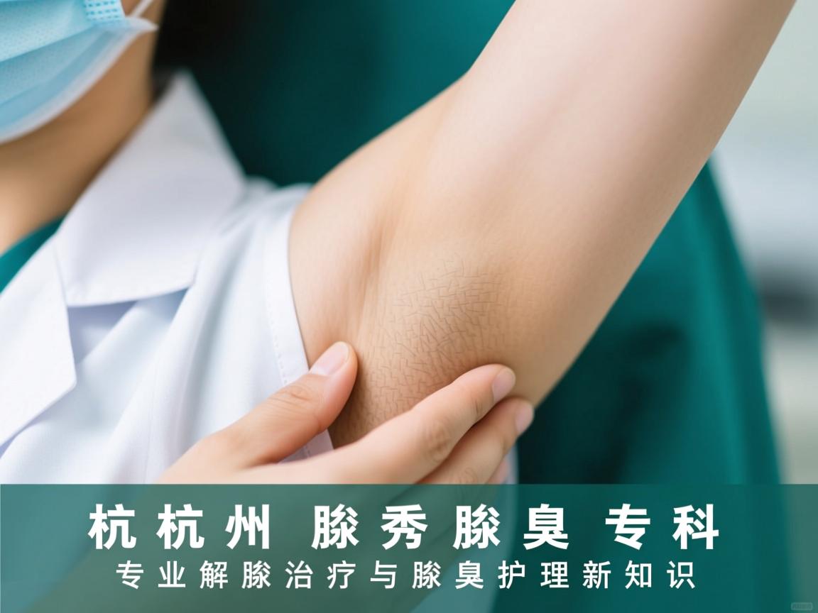 杭州腋秀腋臭专科，专业解析腋臭治疗与腋臭护理新知识
