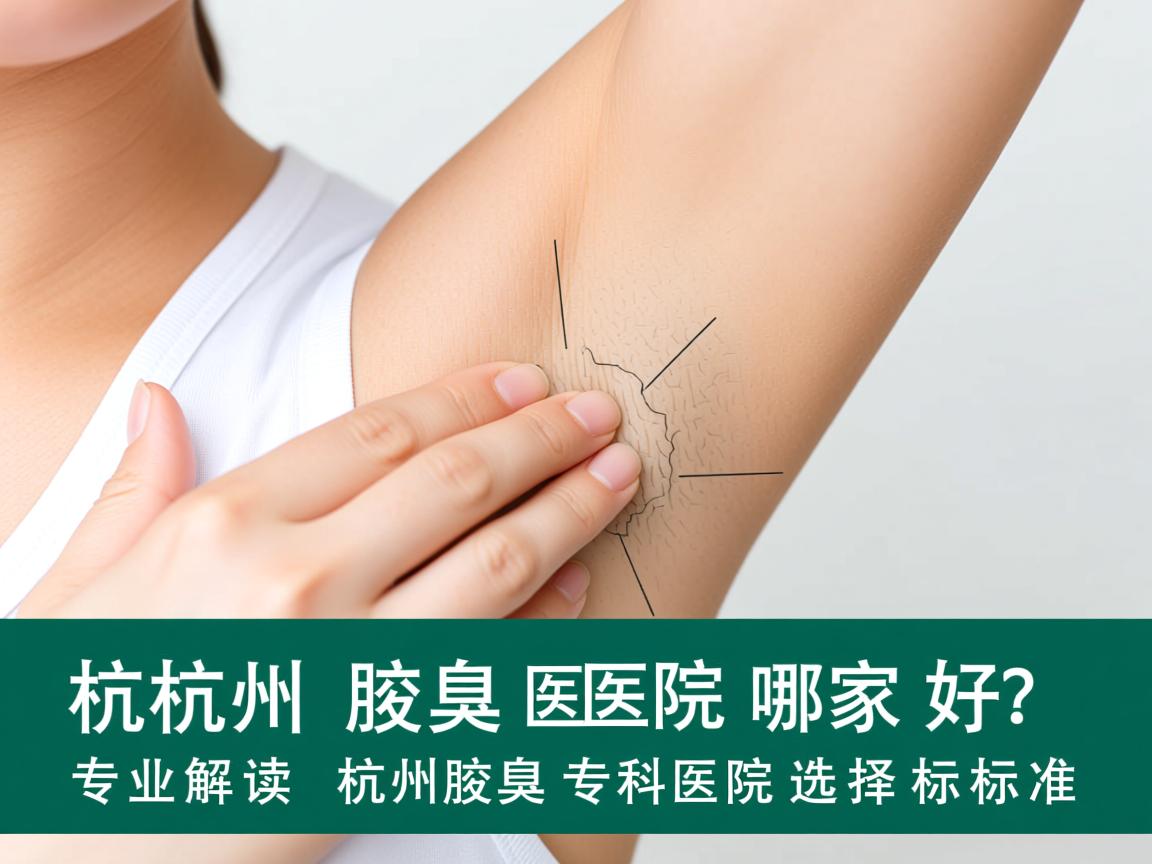 杭州腋臭医院哪家好？专业解读杭州腋臭专科医院的选择标准