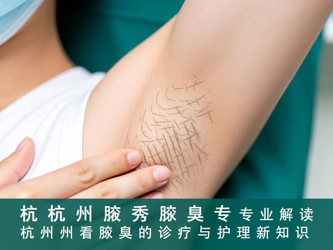 杭州腋秀腋臭专科，专业解读杭州看腋臭的诊疗与护理新知识