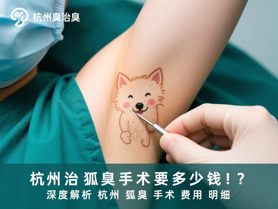 杭州治狐臭手术要多少钱？深度解析杭州狐臭手术费用明细