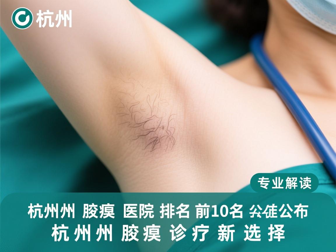 杭州腋臭医院排名前十名公布，专业解读杭州腋臭诊疗新选择