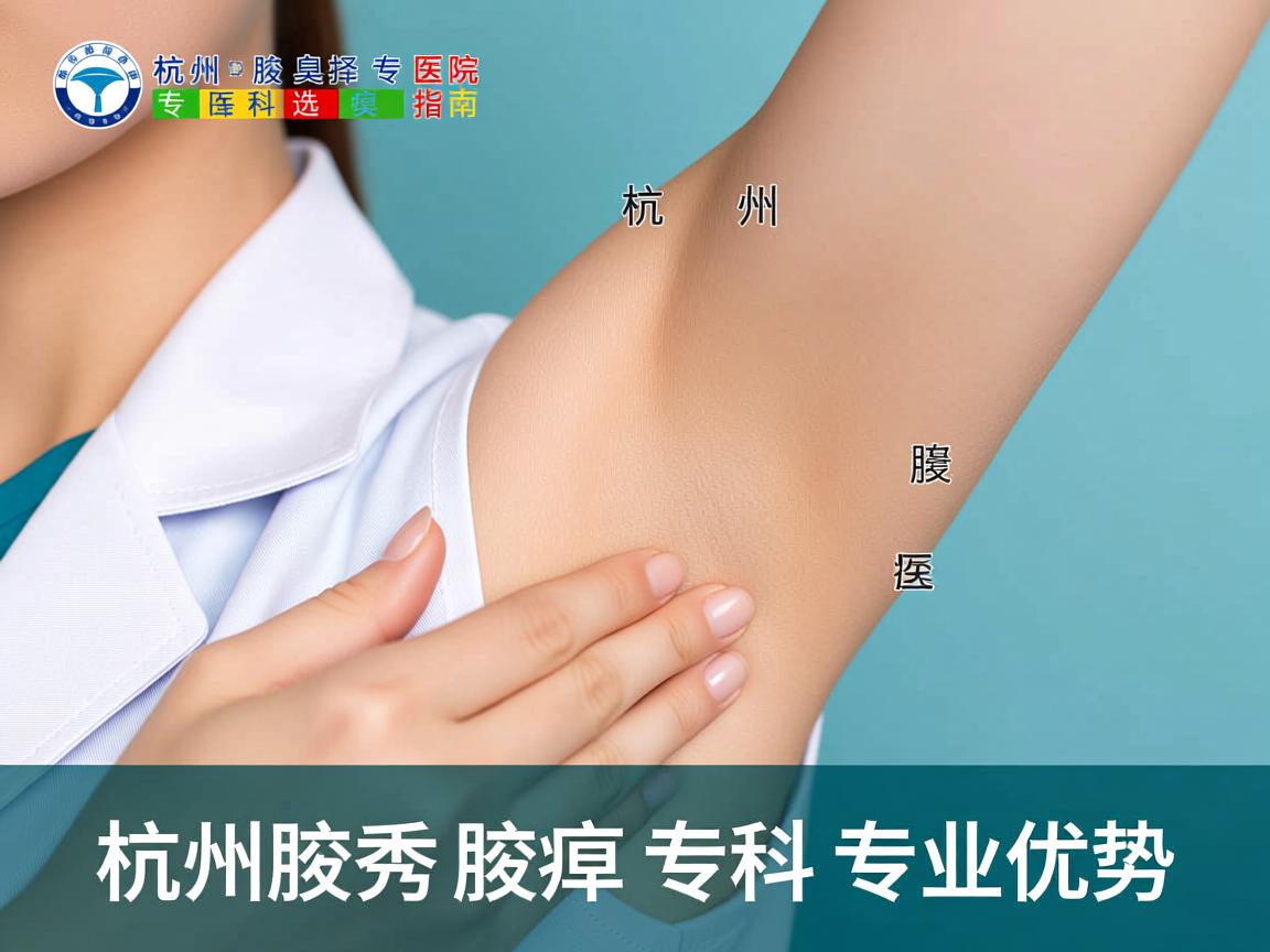 杭州腋臭专科医院选择指南，聚焦杭州腋秀腋臭专科的专业优势