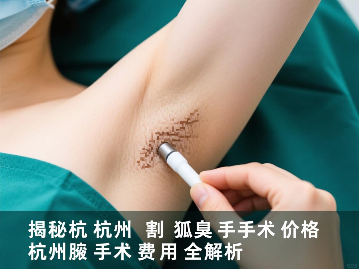 揭秘杭州割狐臭手术价格，杭州腋臭手术费用全解析