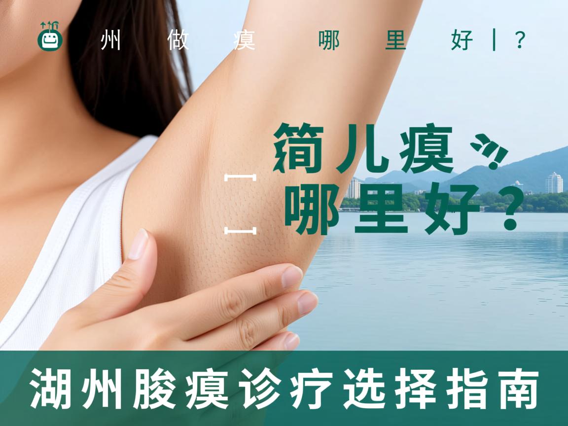 在湖州做腋臭哪里好？湖州腋臭诊疗选择指南