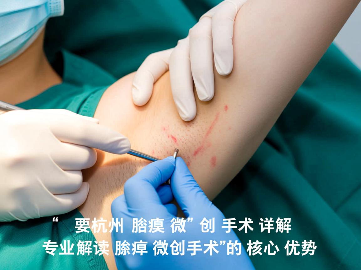 杭州腋臭微创手术详解，专业解读腋臭微创手术的核心优势