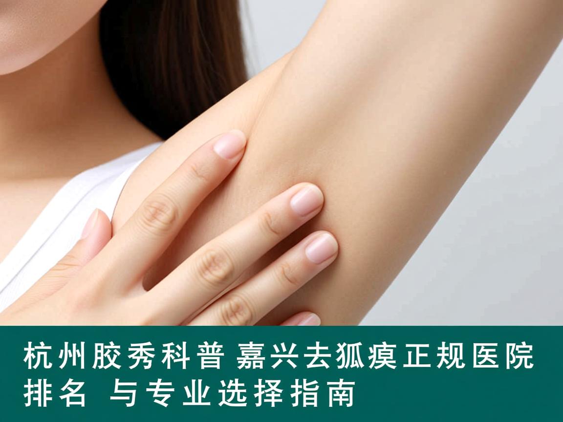 杭州腋秀科普,嘉兴去狐臭正规医院排名与专业选择指南 杭州腋秀科普,嘉兴去狐臭正规医院排名与专业选择指南