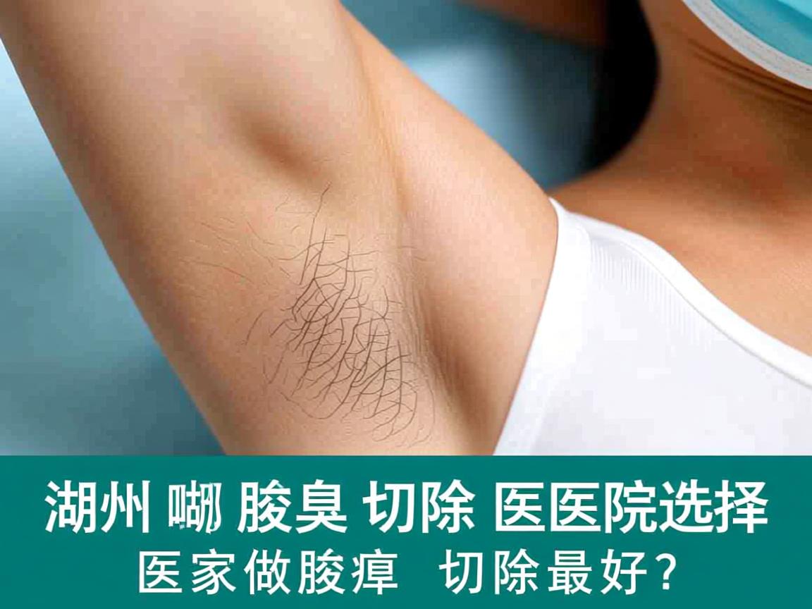 杭州腋秀解析，湖州腋臭切除医院选择，湖州哪家医院做腋臭切除最好？