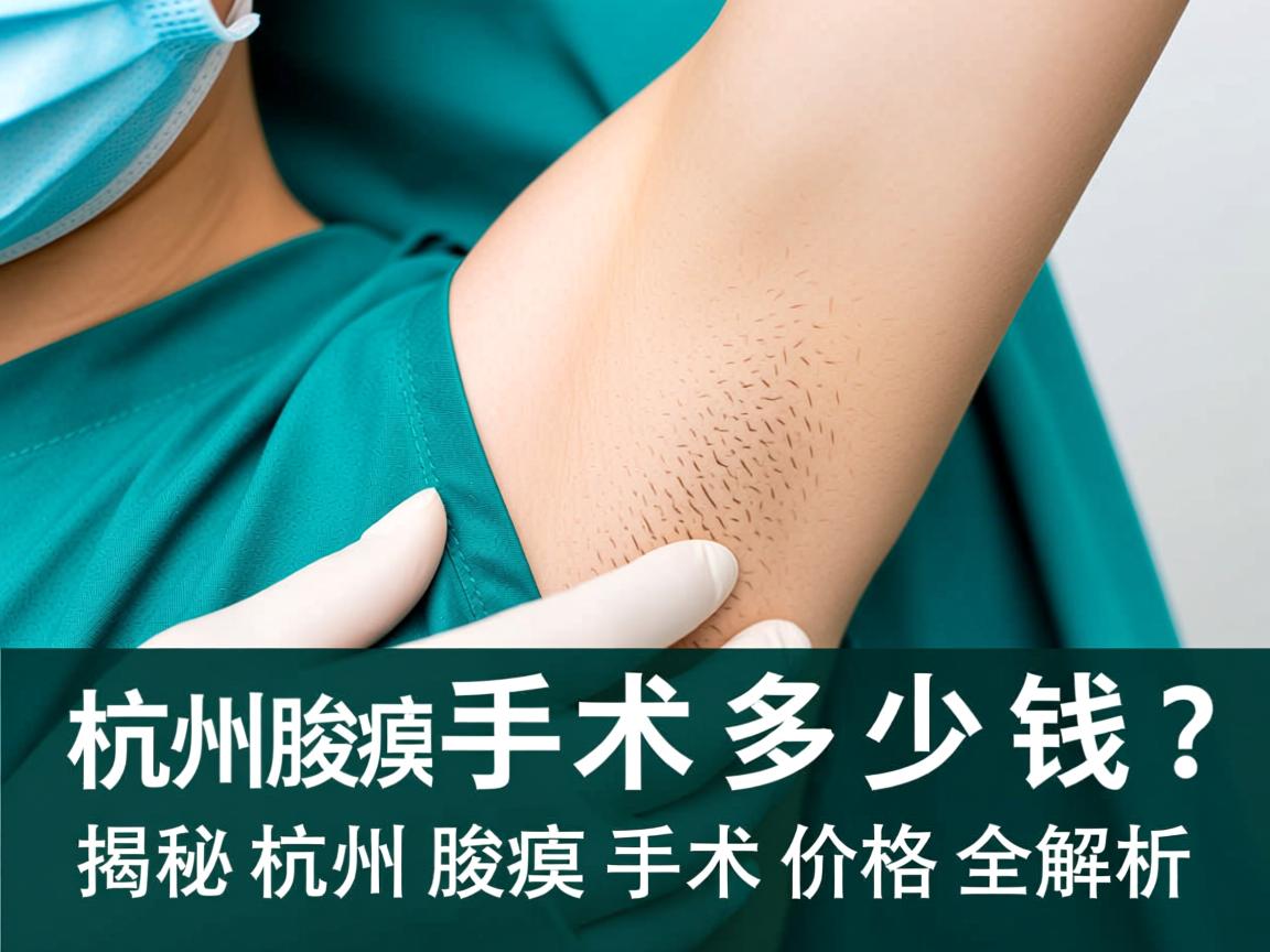 杭州腋臭手术多少钱?揭秘杭州腋臭手术价格全解析 杭州腋臭手术多少钱?揭秘杭州腋臭手术价格全解析
