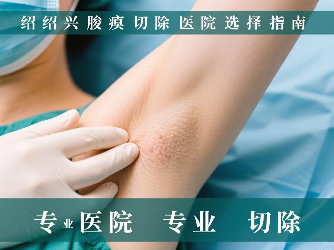 绍兴腋臭切除医院选择指南，专业医院专业切除