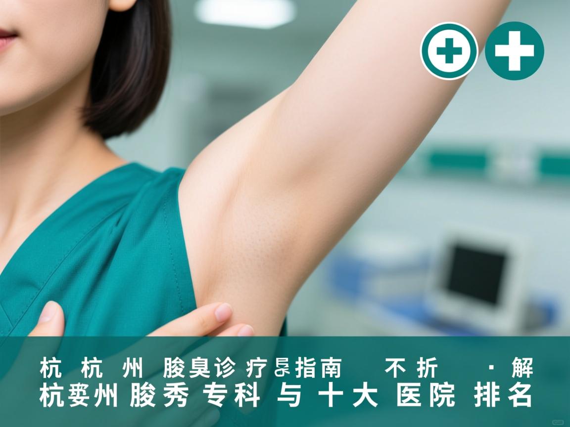 杭州腋臭诊疗指南，解析杭州腋秀专科与十大医院排名