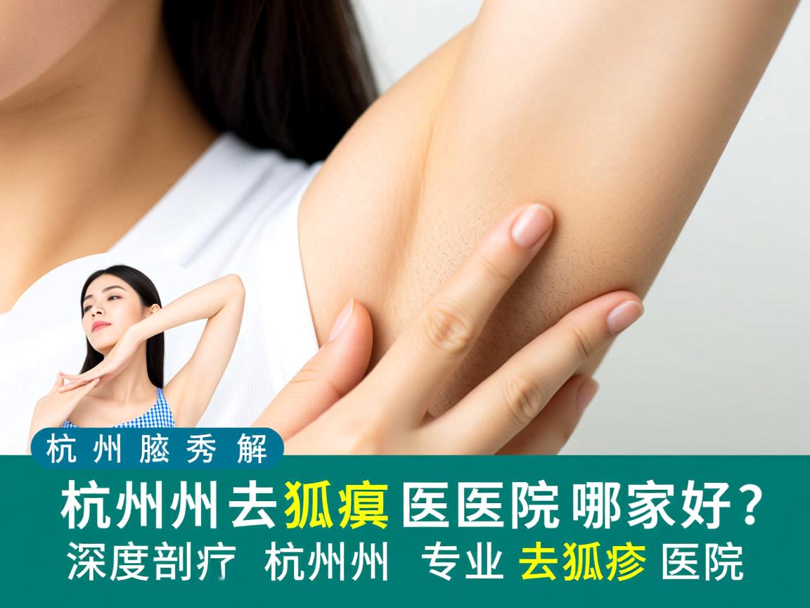杭州腋秀解析，杭州去狐臭医院哪家好？深度剖析杭州专业去狐臭医院
