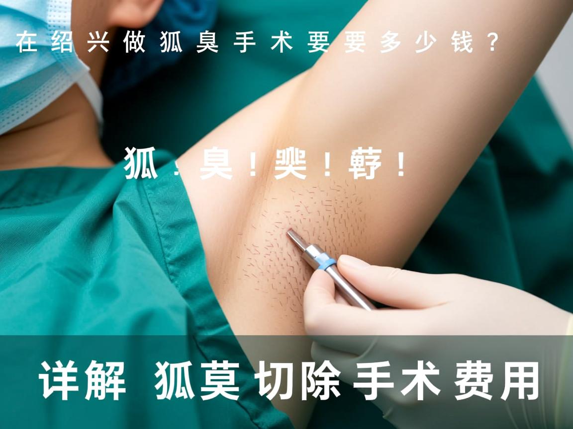 在绍兴做狐臭手术要多少钱？详解狐臭切除手术费用