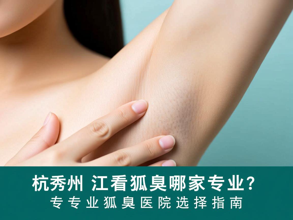 杭州腋秀解析，浙江看狐臭哪家专业？专业狐臭医院选择指南