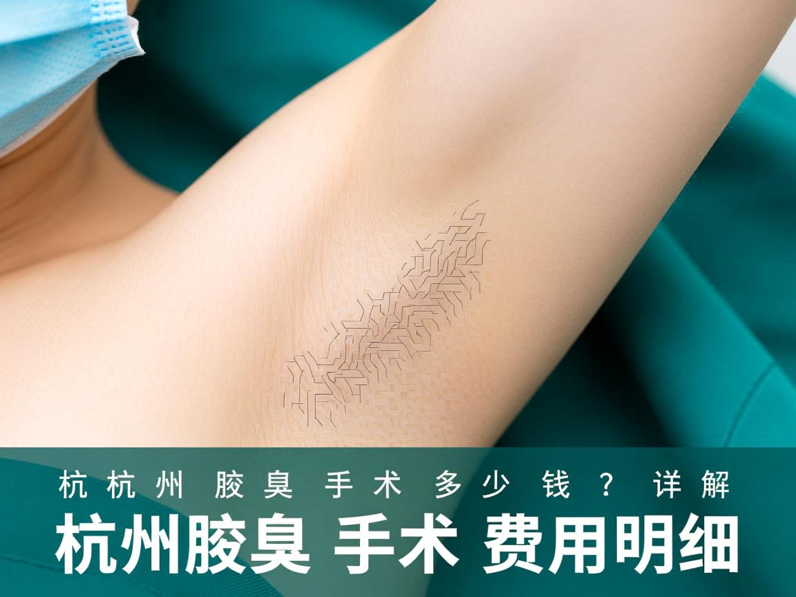 杭州腋臭手术多少钱?详解杭州腋臭手术费用明细 杭州腋臭手术多少钱?详解杭州腋臭手术费用明细
