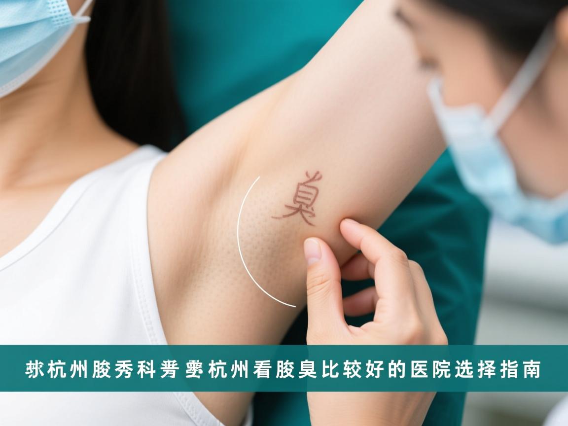 杭州腋秀科普，杭州看腋臭比较好的医院选择指南