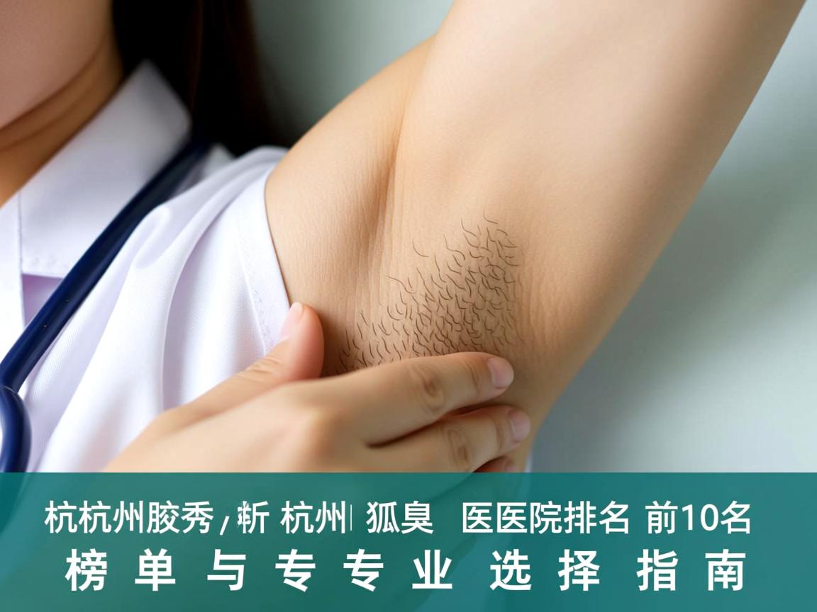 杭州腋秀解析,杭州狐臭医院排名前十名榜单与专业选择指南 杭州腋秀解析,杭州狐臭医院排名前十名榜单与专业选择指南