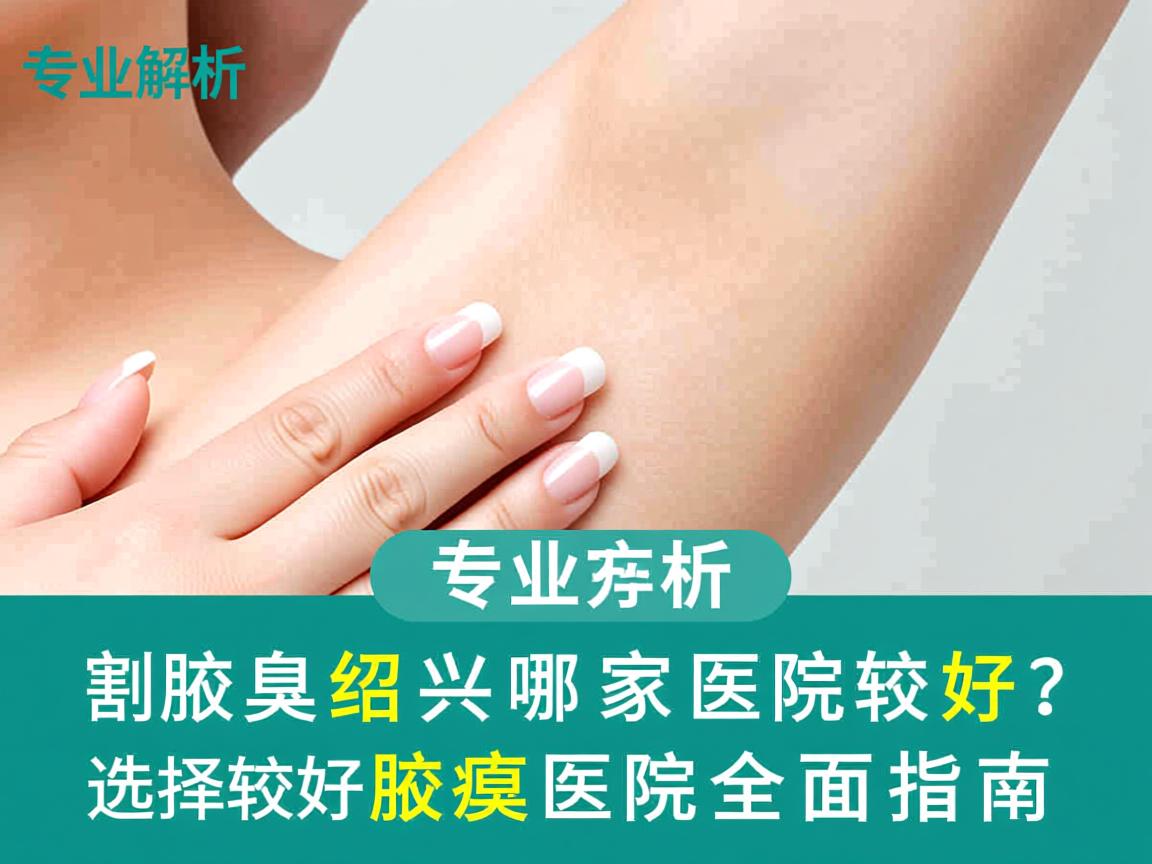 专业解析，割腋臭绍兴哪家医院较好？选择较好腋臭医院的全面指南