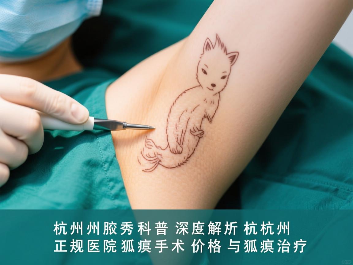 杭州腋秀科普，深度解析杭州正规医院狐臭手术价格与狐臭治疗