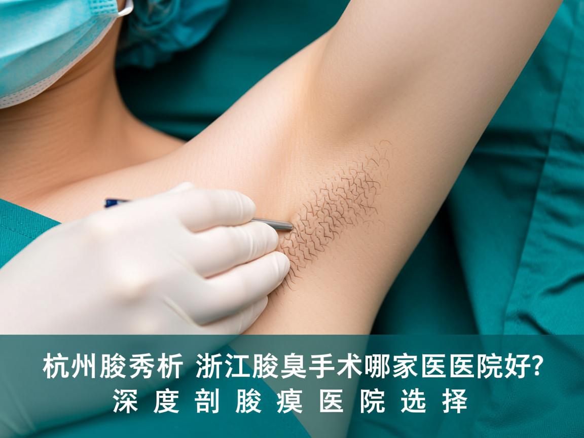 杭州腋秀解析,浙江腋臭手术哪家医院好?深度剖析腋臭医院选择 杭州腋秀解析,浙江腋臭手术哪家医院好?深度剖析腋臭医院选择