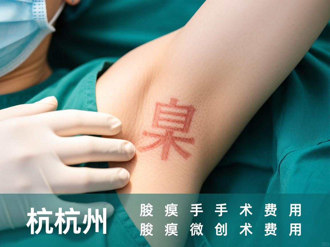 杭州腋臭手术费用解析，专业解读杭州腋臭微创手术费用