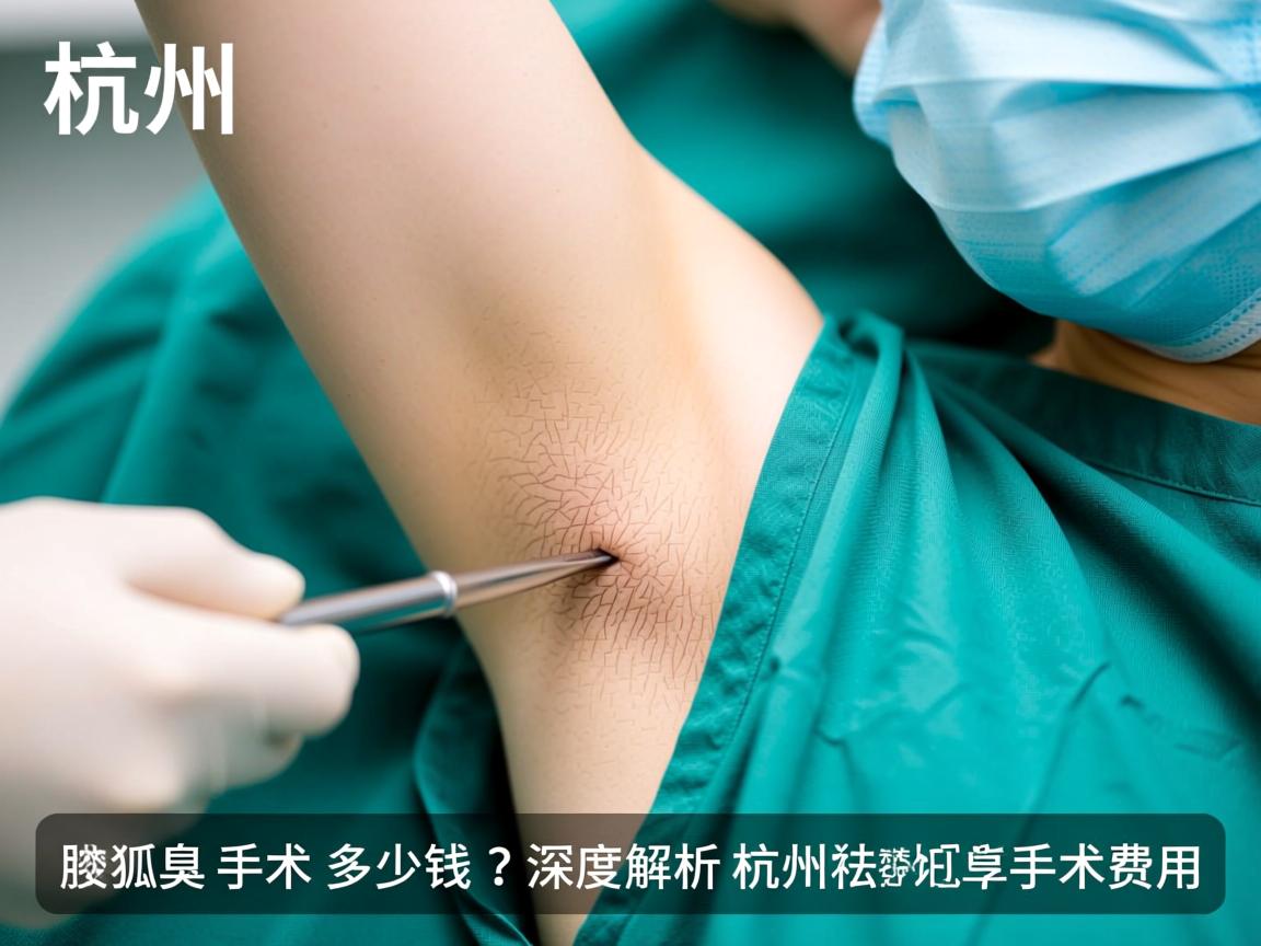 杭州腋臭手术多少钱?深度解析杭州祛狐臭手术费用 杭州腋臭手术多少钱?深度解析杭州祛狐臭手术费用