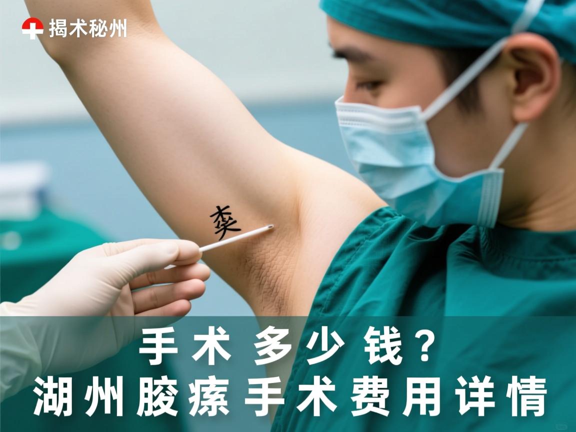 湖州腋臭手术多少钱？揭秘湖州腋臭手术费用详情