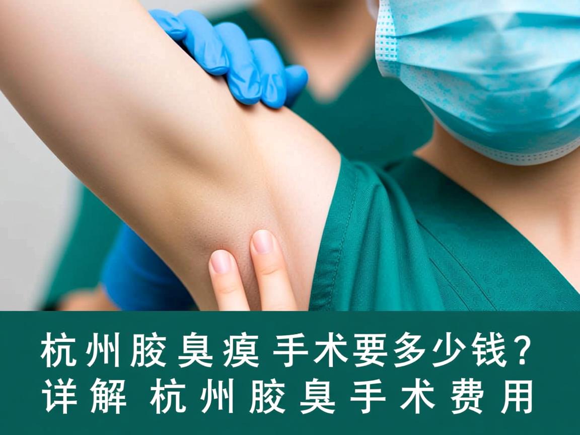 杭州腋臭手术要多少钱?详解杭州腋臭手术费用 杭州腋臭手术要多少钱?详解杭州腋臭手术费用