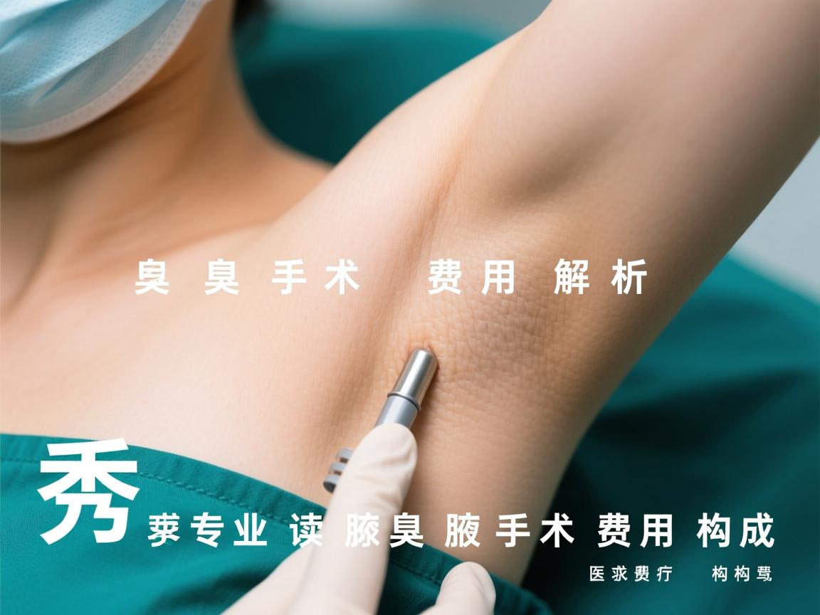 腋秀腋臭手术费用解析，专业解读腋臭手术费用构成