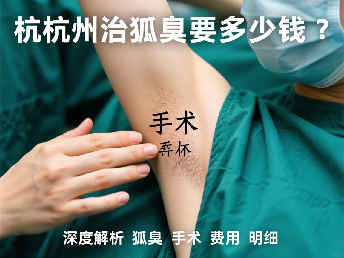 杭州治狐臭手术要多少钱?深度解析狐臭手术费用明细 杭州治狐臭手术要多少钱?深度解析狐臭手术费用明细