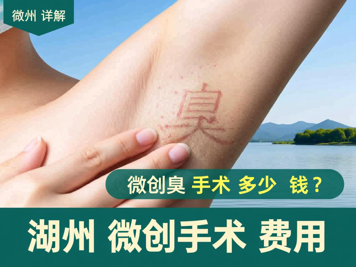 在湖州做腋臭微创手术多少钱？详解湖州腋臭微创手术费用