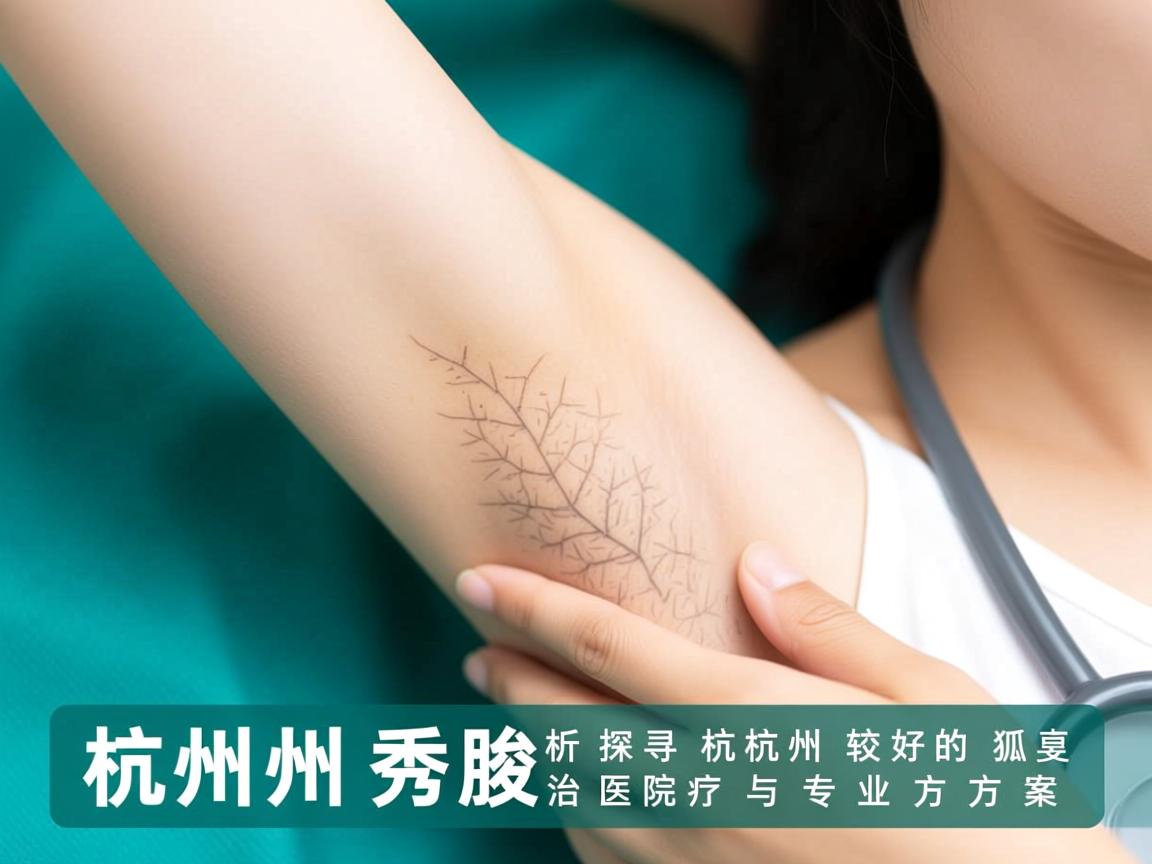杭州腋秀解析，探寻杭州较好的狐臭治疗医院与专业方案