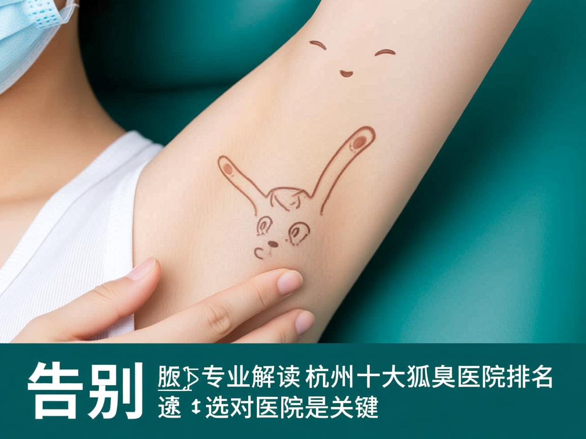 告别腋下尴尬,专业解读杭州十大狐臭医院排名,选对医院是关键 告别腋下尴尬,专业解读杭州十大狐臭医院排名,选对医院是关键