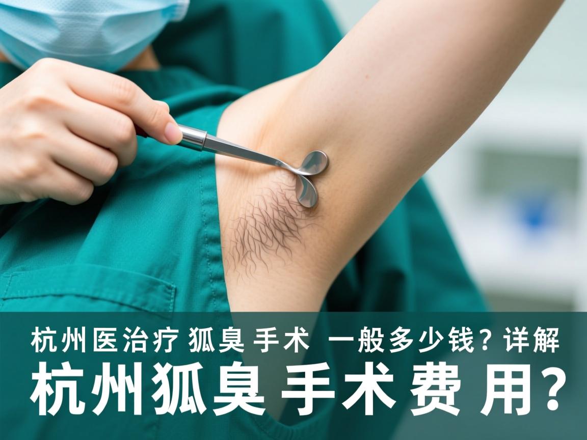 杭州治疗狐臭手术一般多少钱?详解杭州狐臭手术费用 杭州治疗狐臭手术一般多少钱?详解杭州狐臭手术费用