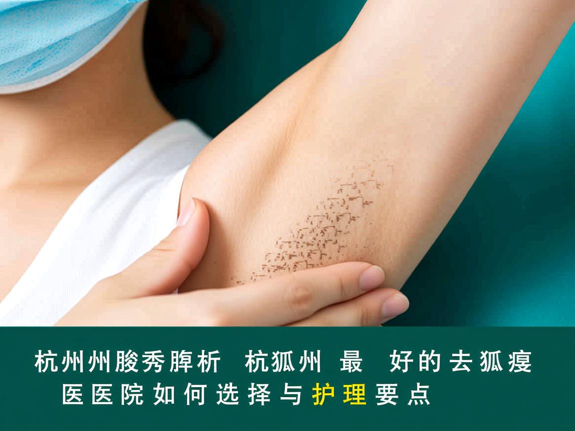 杭州腋秀解析,杭州最好的去狐臭医院如何选择与护理要点 杭州腋秀解析,杭州最好的去狐臭医院如何选择与护理要点