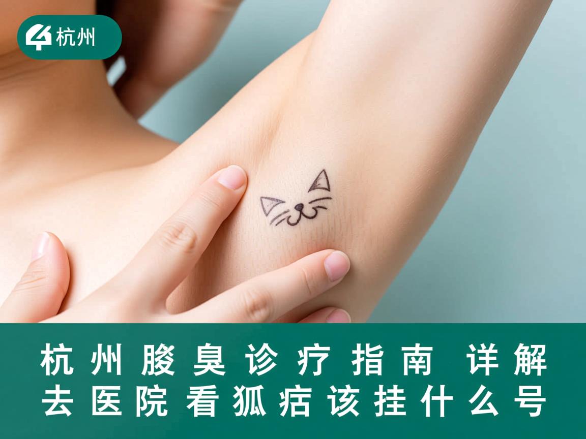 杭州腋臭诊疗指南,详解去医院看狐臭该挂什么号 杭州腋臭诊疗指南,详解去医院看狐臭该挂什么号