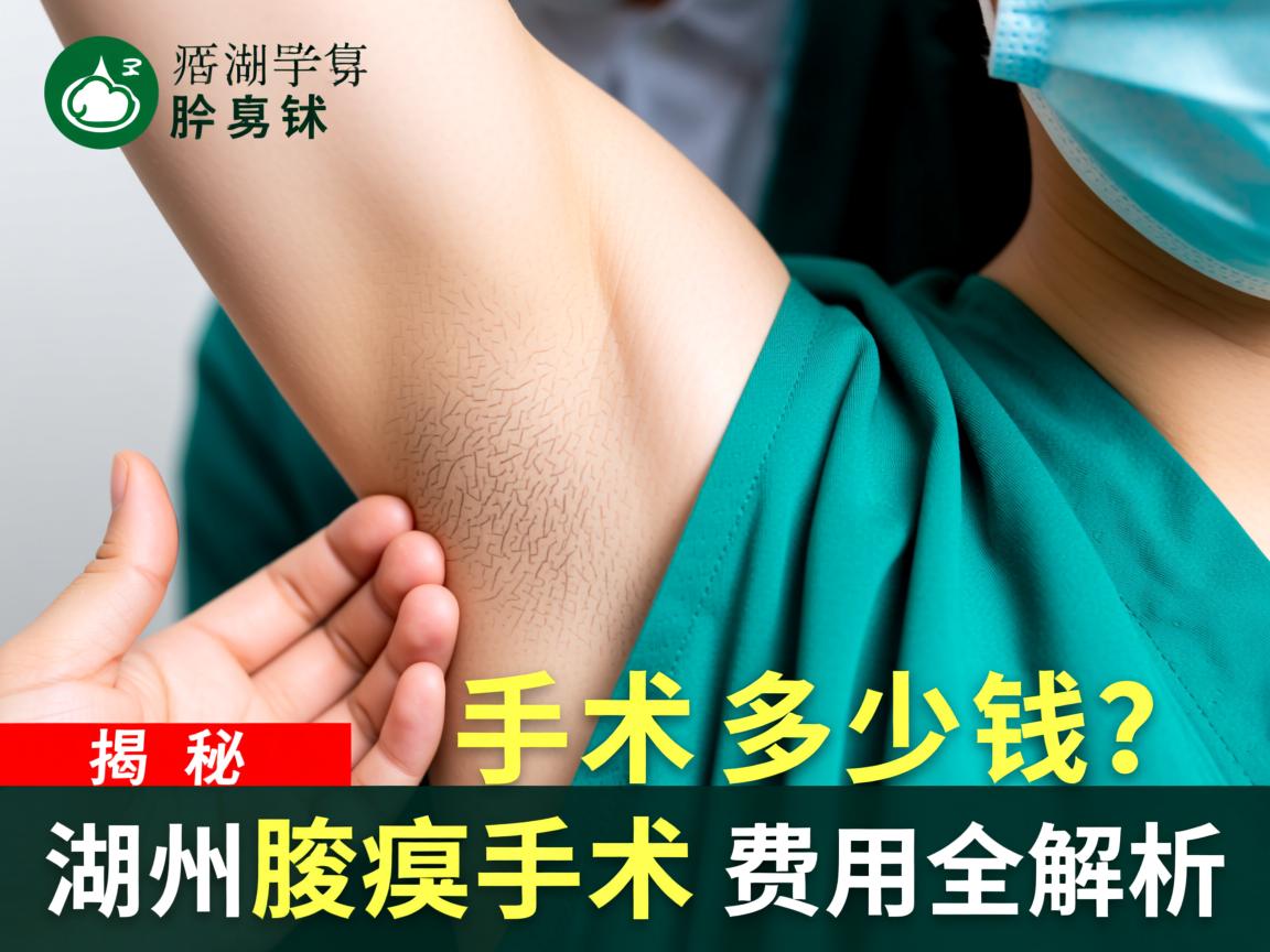 湖州腋臭手术多少钱？揭秘湖州腋臭手术费用全解析
