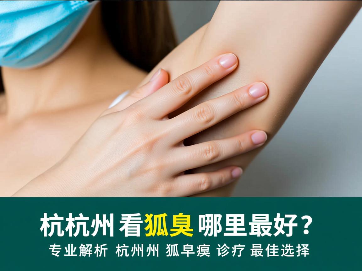 杭州看狐臭哪里最好？专业解析杭州狐臭诊疗最佳选择