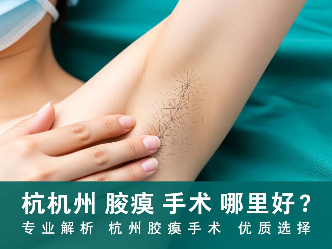 杭州腋臭手术哪里好？专业解析杭州腋臭手术优质选择
