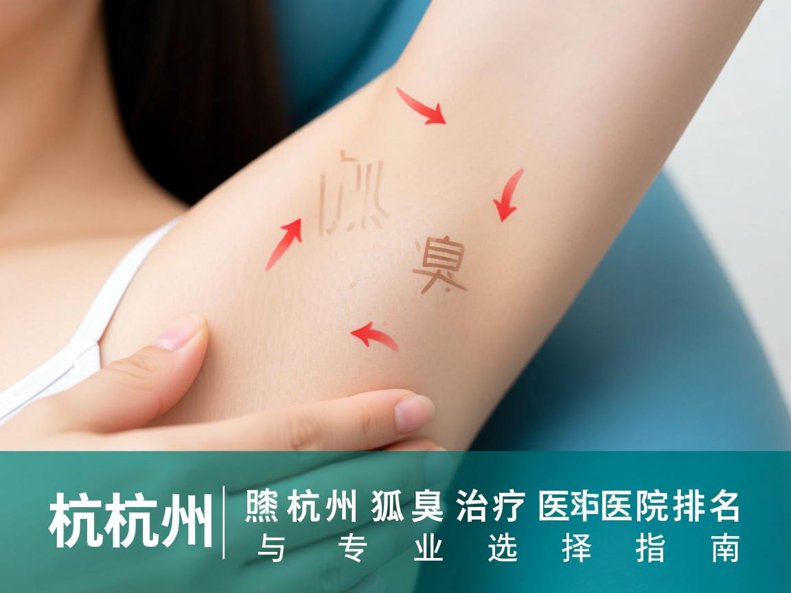 杭州腋秀解析，杭州狐臭治疗医院排名与专业选择指南
